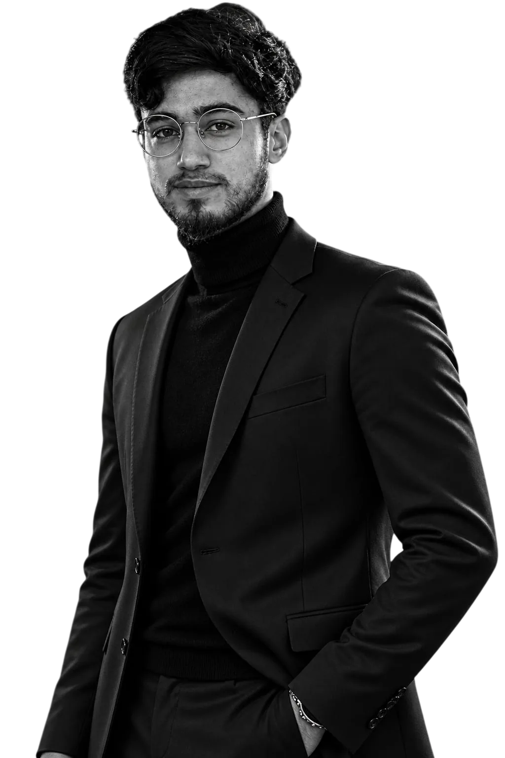 Portrait of Qais Al-Haj Abdullah